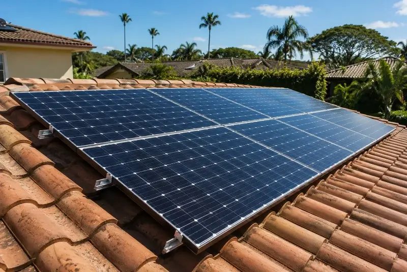 Installation de panneaux solaires à Cassagne